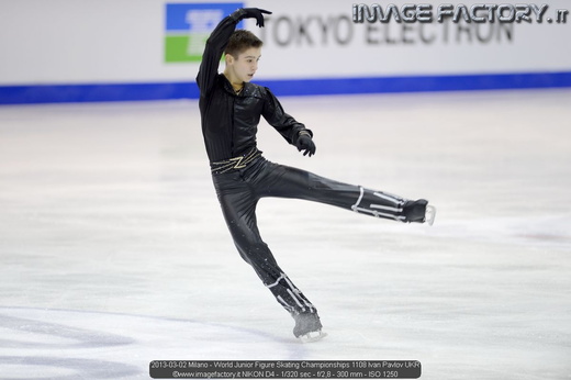 2013-03-02 Milano - World Junior Figure Skating Championships 1108 Ivan Pavlov UKR